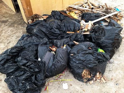 Garbage dump Stock Photos