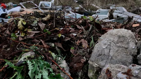 Garbage Dump Pollution. 動画素材 148888461