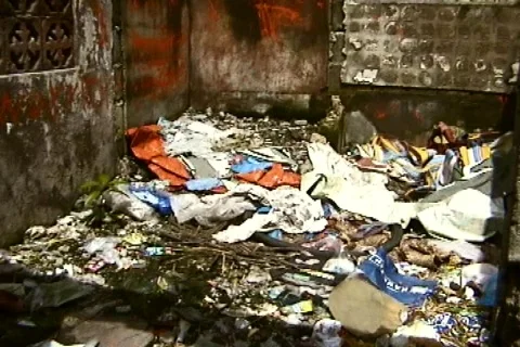 Garbage Dumped Stock Footage