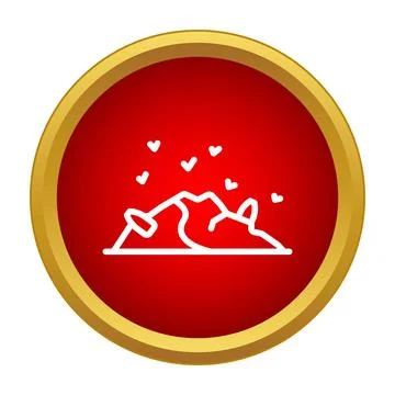 Garbage dumping polluting environment flat style icon Stock Illustration
