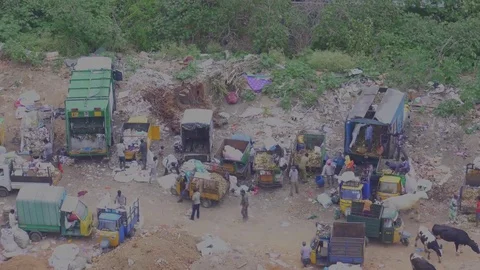 Garbage Dumping Yard 動画素材 79159160