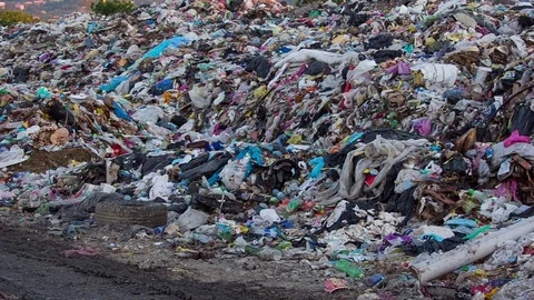 Garbage , Eart pollution Stock Footage 77458883