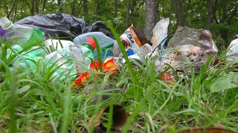 Garbage Stock Footage 8680908