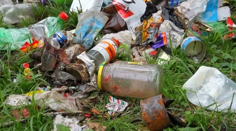 Garbage Stock Footage 8680937