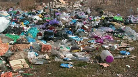Garbage Stock Footage 10838775