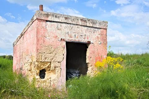 The garbage house Stock Photos