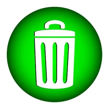 Garbage icon 스톡 일러스트