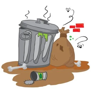 Garbage Stock Illustration