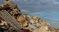 Garbage mountain - garbage dump, landfill 4 HD Footage