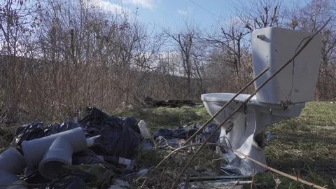 Garbage pile Stock Footage 150277424