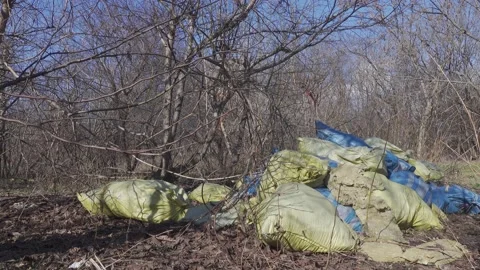 Garbage pile Stock Footage 150277439