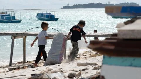 Garbage of plastic Stock Photos