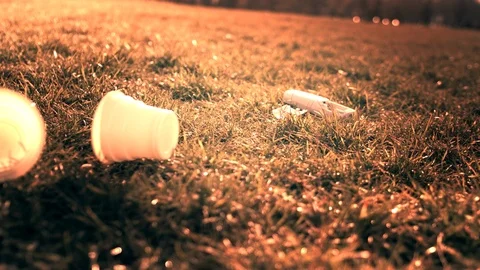 Garbage Pollution Stock Footage 102682339