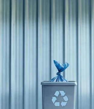 Garbage Recycling Concept Stock-Fotos