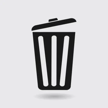 Garbage sign symbol Stock Illustration