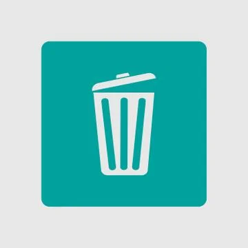 Garbage sign symbol Stock Illustration