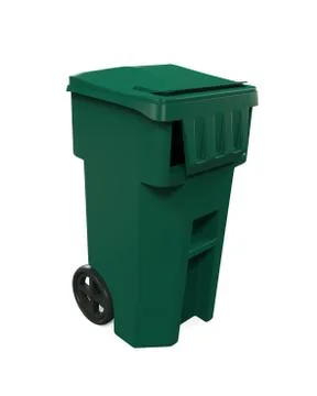 Garbage Trash Bin Stock-Illustration