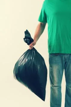 Garbage Trash Man Stock Photos