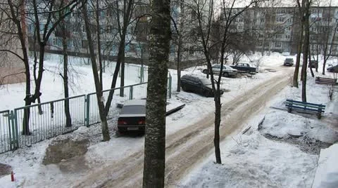 Garbage truck Vídeo Stock 21364680