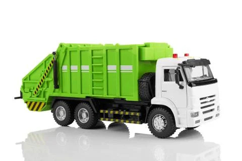 Garbage truck Stock Photos