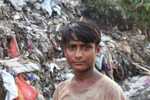 Garbage Yard Foto stock