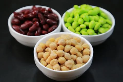 Garbanzo beans Stock Photos