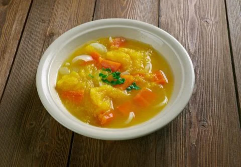 Garbuzok soup Foto stock