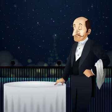 Garcon Stock Illustration