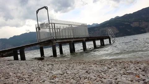 Garda lake Stock Footage 74770255