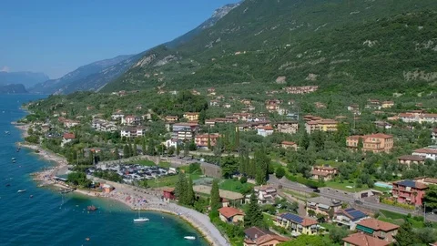 Garda lake - Malcesine Stock Footage 78854381