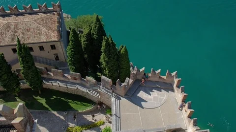 Garda lake - Malcesine Stock Footage 78854793