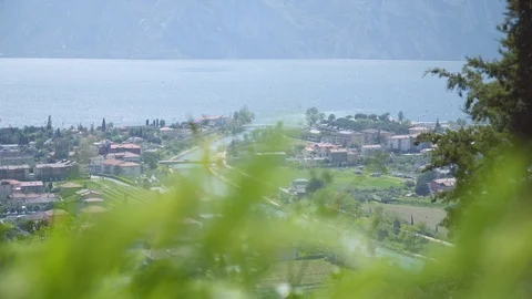 Garda Lake View Stock Footage 110875116