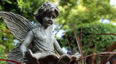 A GARDEN ANGEL Video stock 1419653