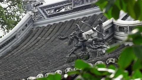 Garden architecture Stock Footage 234495064