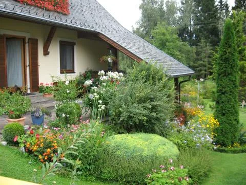 Garden, Austria Stock Photos