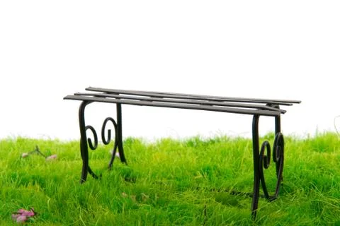 Garden bench Stock Photos