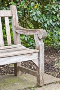 Garden bench Stock Photos