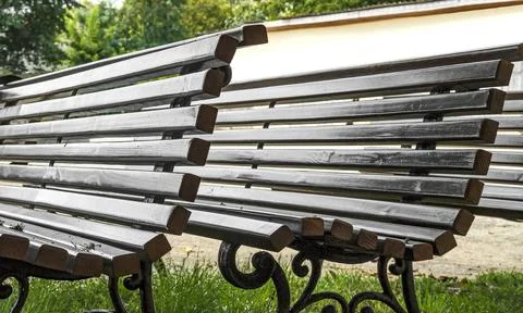 Garden bench Stock Photos