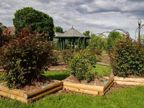 Garden boxes Stock Photos