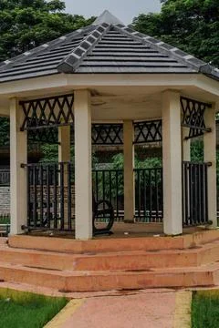 Garden building Stock Photos