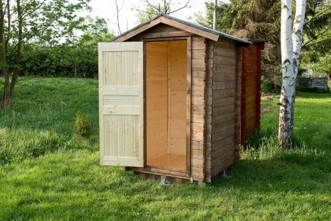 Garden chalet Stock Photos