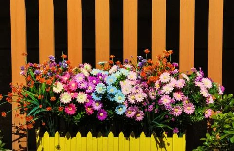 Garden Decorating Elements in China close-up photo. 스톡 사진