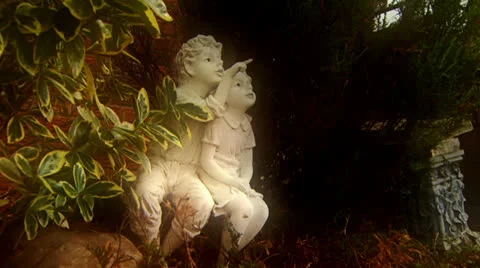 Garden Decoration 스톡 동영상 24253371