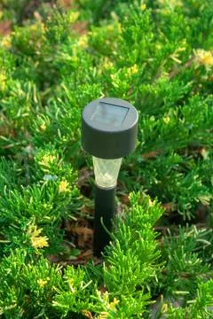 Garden flashlight Stock Photos