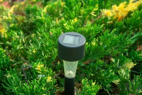 Garden flashlight Stock Photos