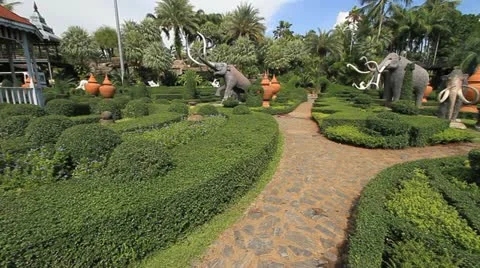 Garden Stock Footage 11284538