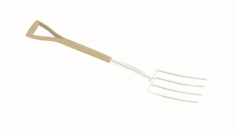 Garden Fork Stock Illustration