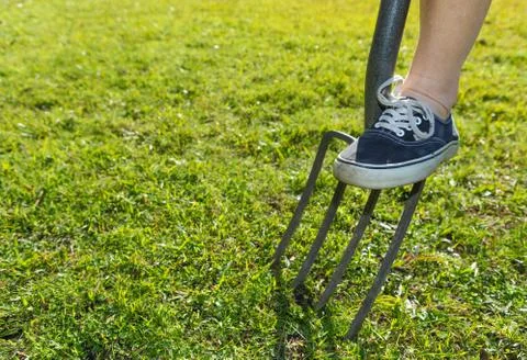 Garden Fork Stock Photos