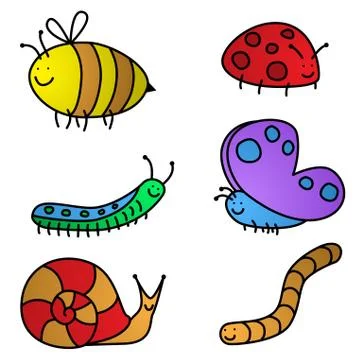 Garden friends Stock Illustration