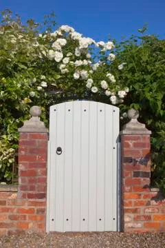 Garden gate Stock Photos